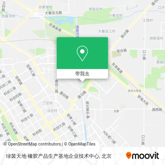 绿茵天地·橡胶产品生产基地企业技术中心地图