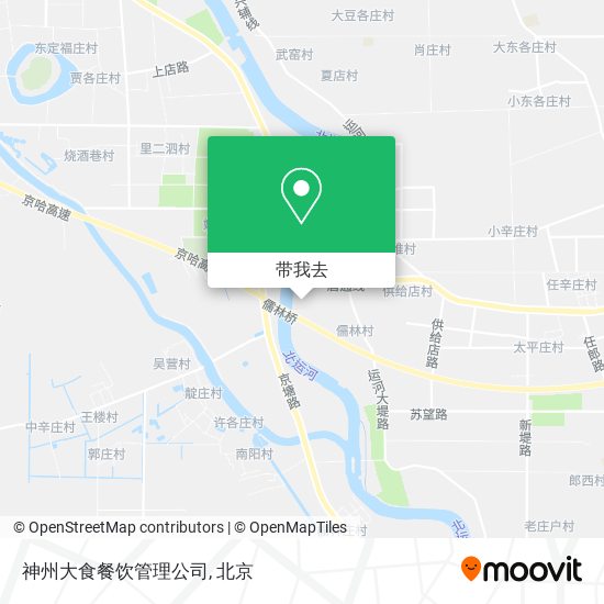 神州大食餐饮管理公司地图