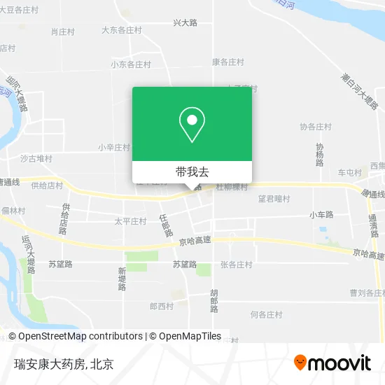 瑞安康大药房地图