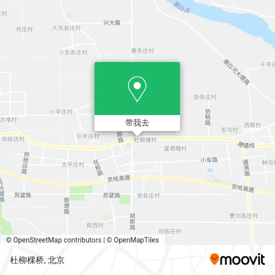 杜柳棵桥地图