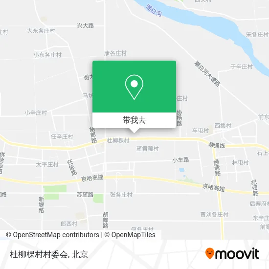 杜柳棵村村委会地图