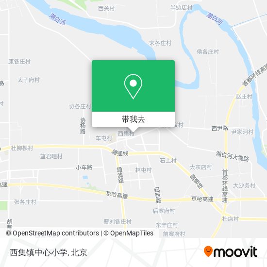 西集镇中心小学地图
