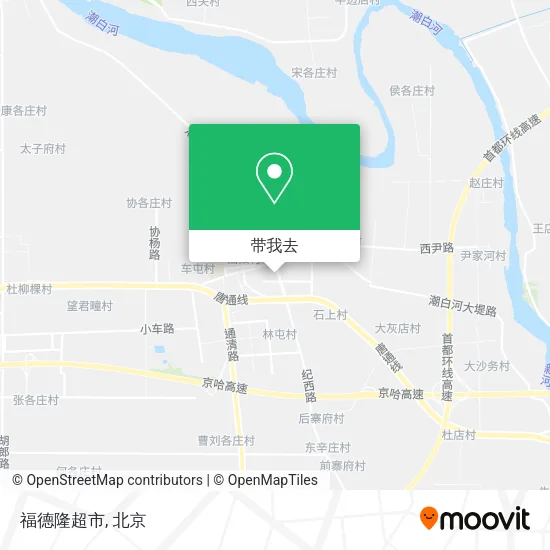 福德隆超市地图