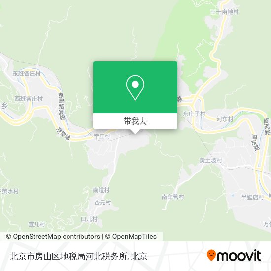 北京市房山区地税局河北税务所地图