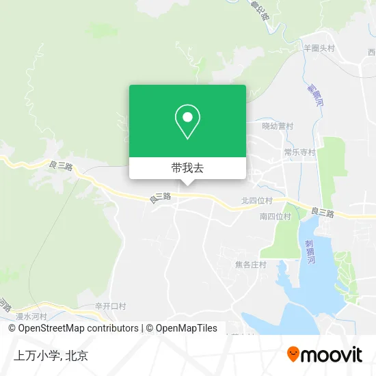 上万小学地图