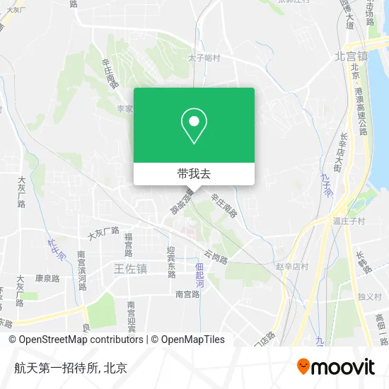 航天第一招待所地图