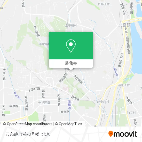 云岗静欣苑-8号楼地图