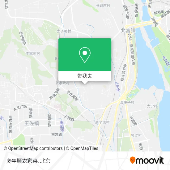 奥年顺农家菜地图