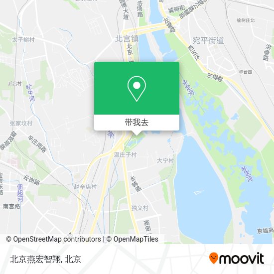 北京燕宏智翔地图