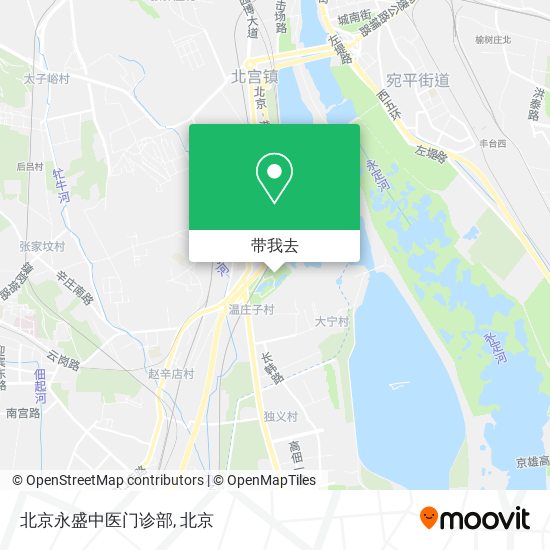 北京永盛中医门诊部地图