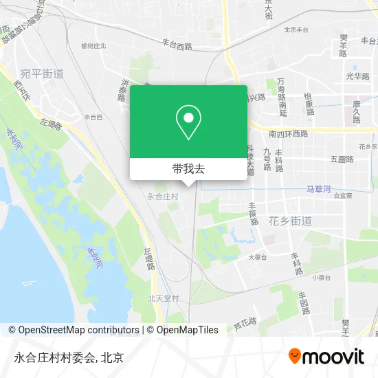 永合庄村村委会地图
