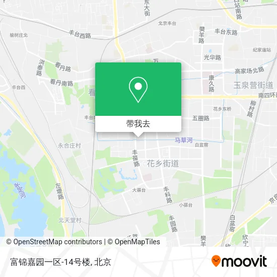 富锦嘉园一区-14号楼地图