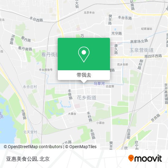 亚惠美食公园地图