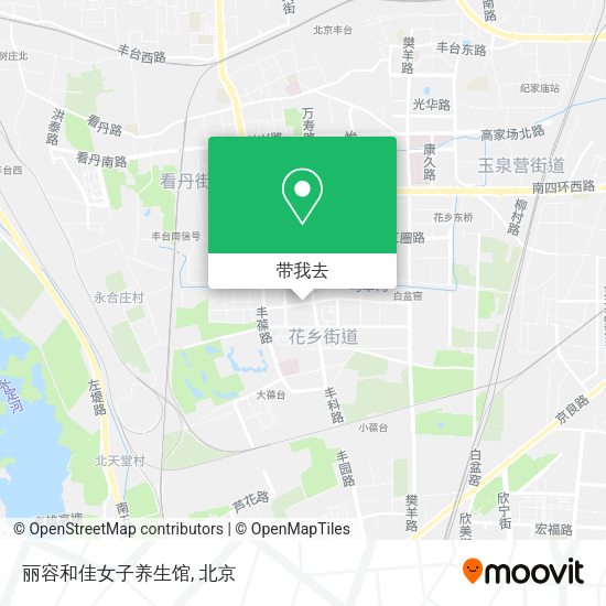 丽容和佳女子养生馆地图