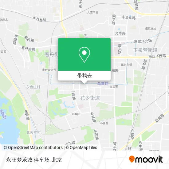 永旺梦乐城-停车场地图