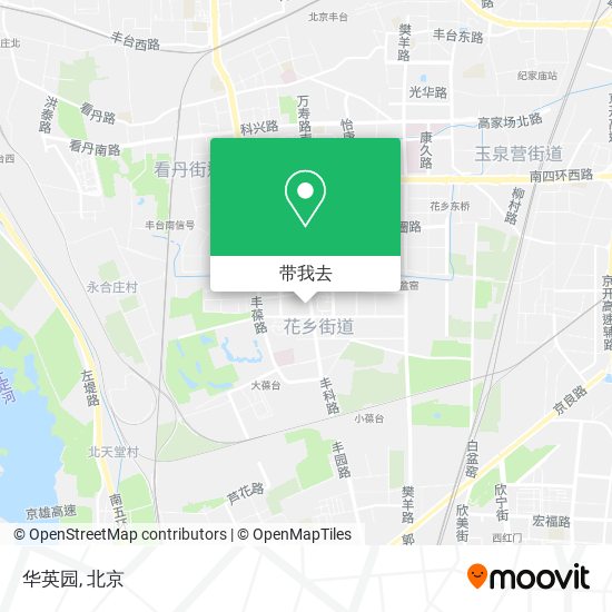 华英园地图