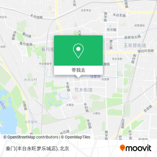秦门(丰台永旺梦乐城店)地图