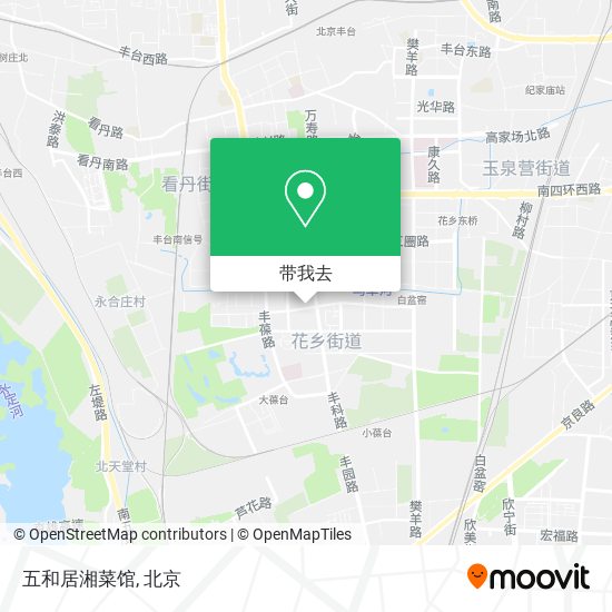 五和居湘菜馆地图
