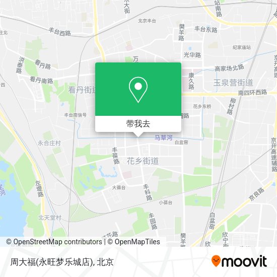 周大福(永旺梦乐城店)地图