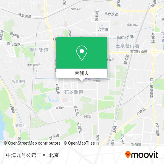中海九号公馆三区地图