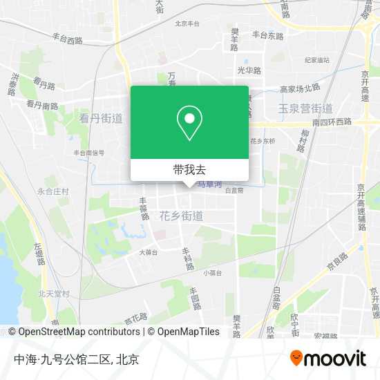 中海·九号公馆二区地图