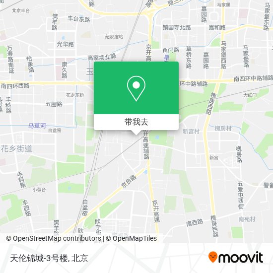 天伦锦城-3号楼地图