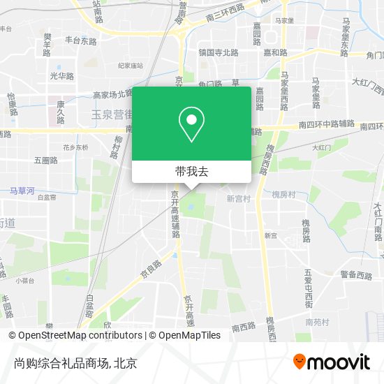 尚购综合礼品商场地图