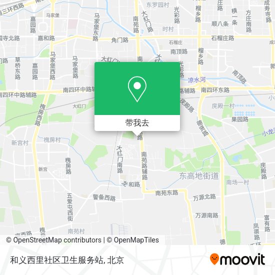 和义西里社区卫生服务站地图
