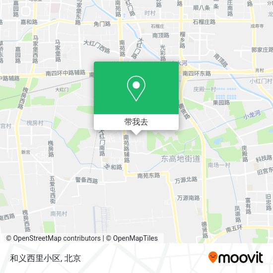 和义西里小区地图