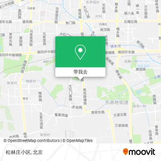 松林庄小区地图