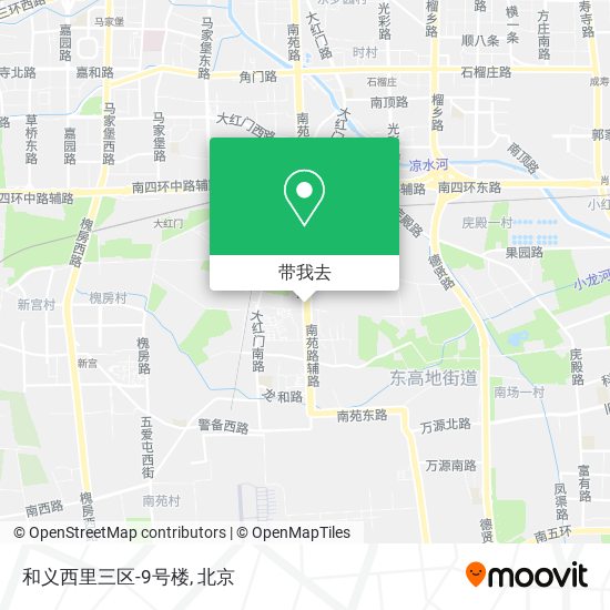 和义西里三区-9号楼地图