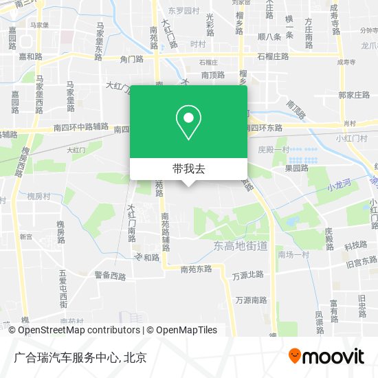 广合瑞汽车服务中心地图