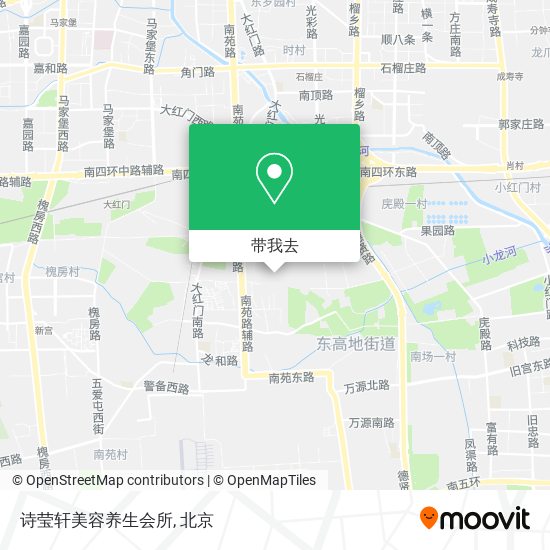 诗莹轩美容养生会所地图