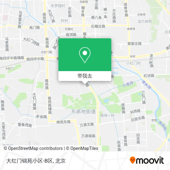 大红门锦苑小区-B区地图