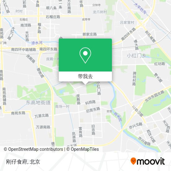 刚仔食府地图