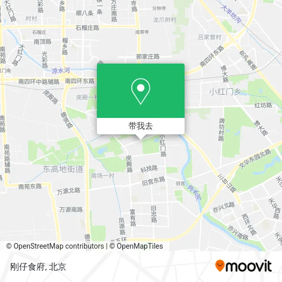 刚仔食府地图