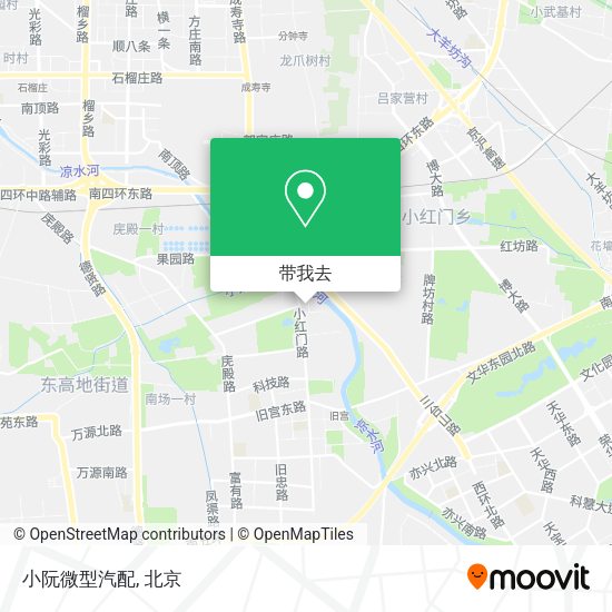 小阮微型汽配地图