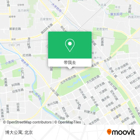 博大公寓地图