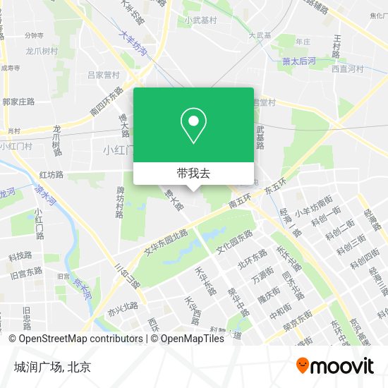 城润广场地图