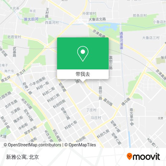 新雅公寓地图
