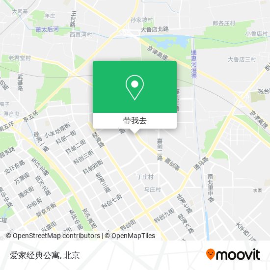爱家经典公寓地图