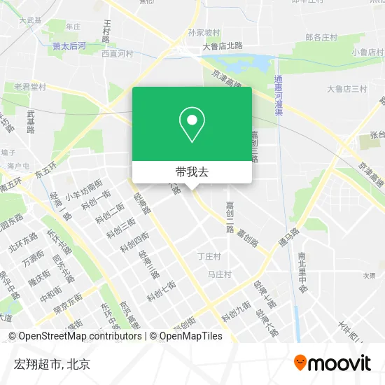 宏翔超市地图