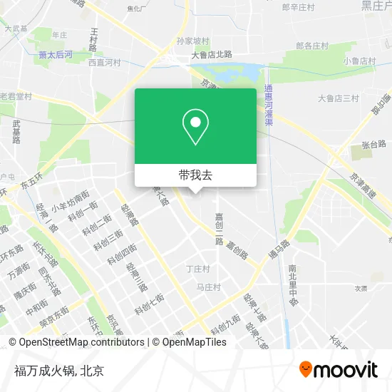 福万成火锅地图