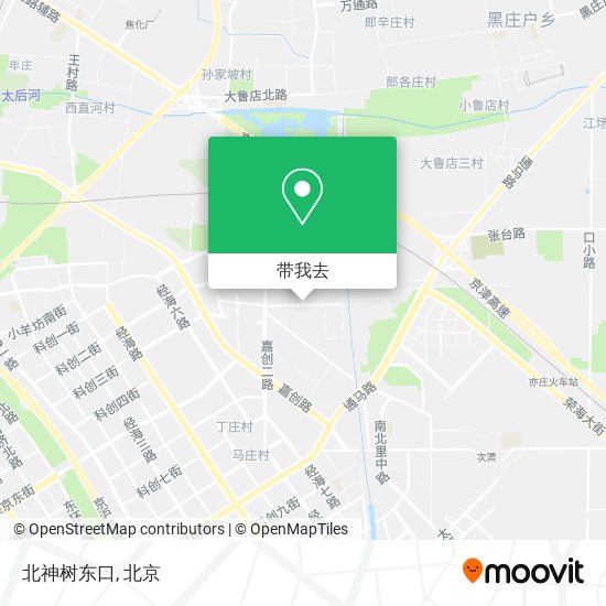 北神树东口地图