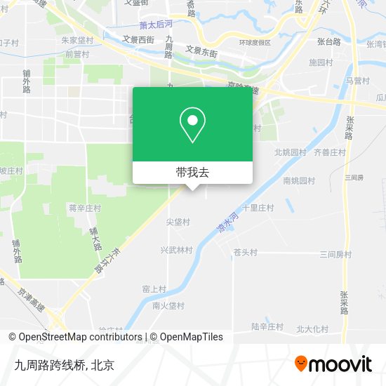 九周路跨线桥地图