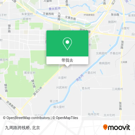 九周路跨线桥地图