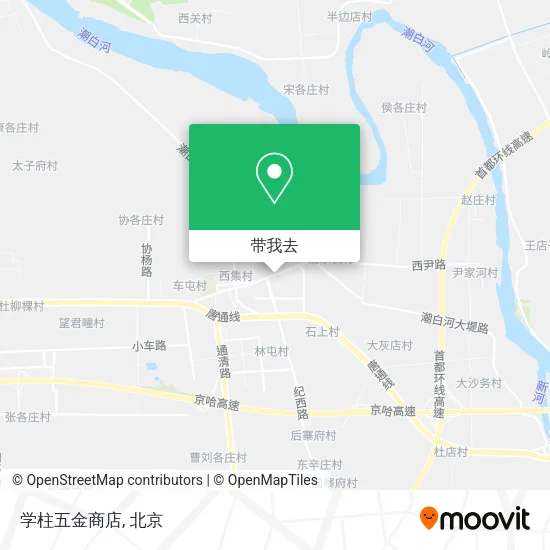 学柱五金商店地图