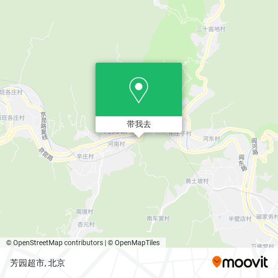 芳园超市地图