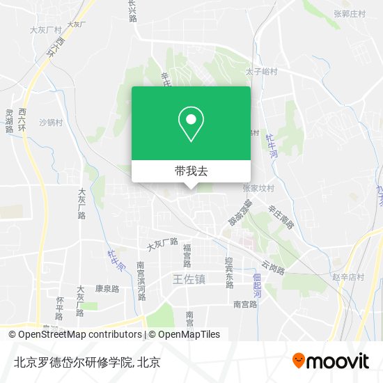 北京罗德岱尔研修学院地图