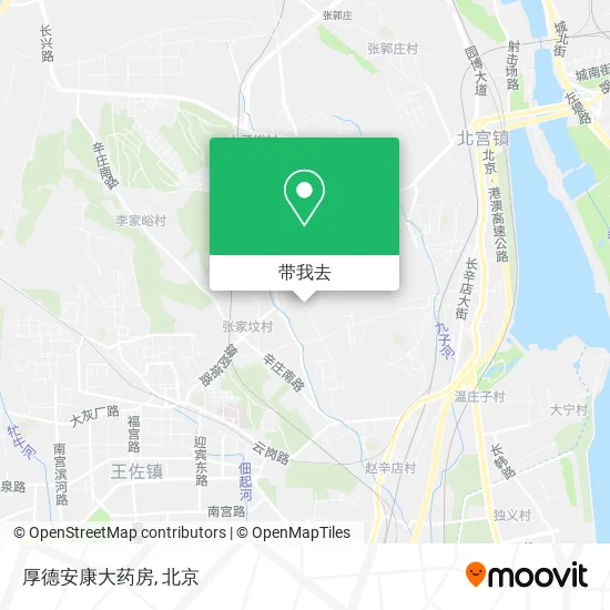 厚德安康大药房地图